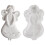 Silikonfigur Engels-Dessertform zum Backen mit der-Muster 2 1