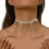 Collier en dentelle élégant et polyvalent, cadeau parfait pour 1