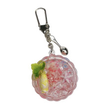 Glowing Miniature Aquarium Key Holder Realistic Carp Fish-Pink