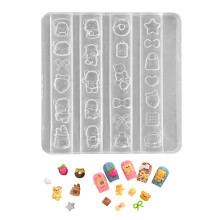 Multifunctional Nails Molds Styling Mold Bear Shape Nails