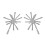 Allergy Proof Stainless Steel Pyrotechnics Earrings-Silver 1