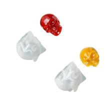Pack of 2 Skull Alien Silicone Molds for Resin Crafting Jewelry