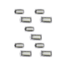 10 Stück für Toyota Land Cruiser 200 Series 150 Series Prado MK4 J150 Lexus ES240 IS250 LED mit Freundlicher Genehmigung Tür Glüh Birne Weiß