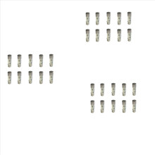 10 pcs 1000 Solar PV Explosion-Proof Fuse Silver - 15A