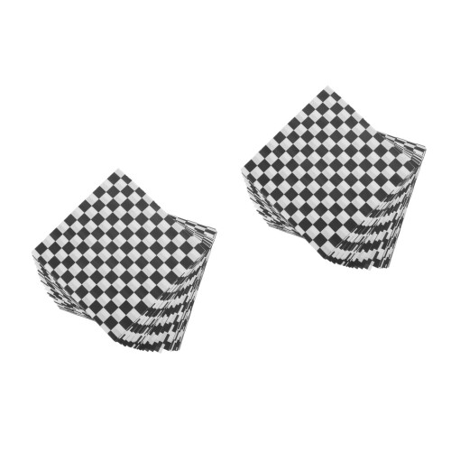 Black Sandwich Wrapping Paper - Oil-Resistant Baking Liners 2