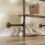 SoBuy Κρεμάστρα KLS19-SCH Μαύρο 265x48x220 cm 6 Ράφια 14