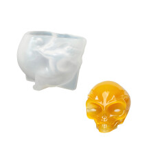 Small Skull Epoxy Mould For Jewelry Keychains And-pattern 1