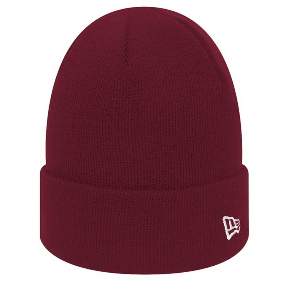 New Era (One Size, Maroon) Unisex Adult Flag Knitted Beanie