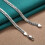 925 Sterling Silver 5mm Sideways Chain Necklace 55cm 3