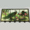 Wooden Peacock Folding Screen Desktop Decor 18.9" x 9.45" 7