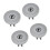 Hjul til nedre kurv til oppvaskmaskin PP40mm4PCS 3