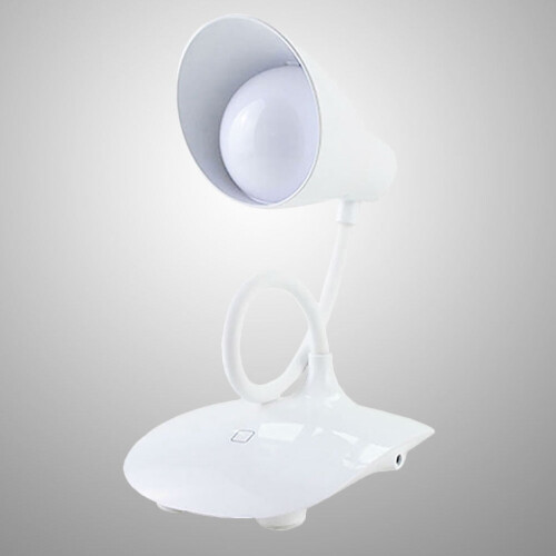 Επαναφορτιζόμενη Επιτραπέζια Λάμπα LED Tineasur με Εύκαμπτο Λαιμό Gooseneck 1