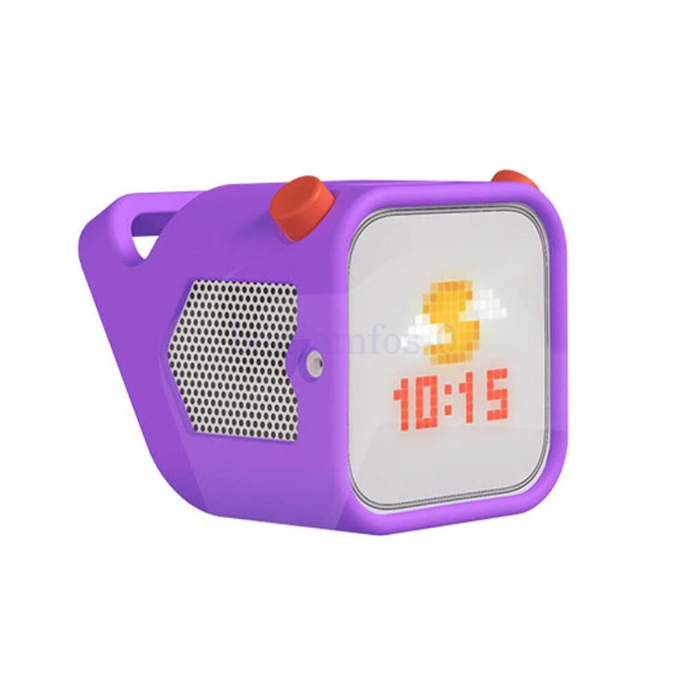 (Purple) Portable Silicone Protective Cover With Handle Fit For Yoto Player 3Rd Gen Purple 4069369497155