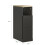 SoBuy Black Bedside Table with 2 Drawers 15