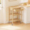 SoBuy Classic Kitchen Trolley Cart 5
