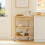SoBuy Classic Kitchen Trolley Cart 6