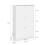 SoBuy FSR215-W Λευκή Ντουλάπα Παπουτσιών 76x18x113cm 3