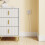 SoBuy White Bedside Table 3 Drawers Wireless Charging 16