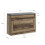 SoBuy Σκαμνί Αποθήκευσης Παπουτσιών Καφέ 75x24x53 cm 3
