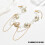 Collier en dentelle élégant et polyvalent, cadeau parfait pour 3