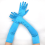 Satinhandschuhe in Opernlänge, 55 cm, Einheitsgröße 2