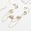 Collier en dentelle élégant et polyvalent, cadeau parfait pour 6