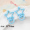 Assorted Strar Alloy Charm Crafting Essential Lightweight-Blue 5
