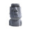 Silmälasiteline - hartsia, virtahepokuvio, pöytämalli 2