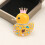 Funkelnde Kristall-Enten-Brosche, Strass-Dekoration,-Blau 4