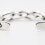 Pulseira de prata antiga com penas, ajustável. 4