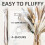 Buquê de capim-dos-pampas com eucalipto – Arranjo floral seco 5