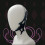 Presilha de cabelo com chifres de anime para meninas e mulheres. 4