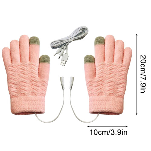 USB-beheizbare Touchscreen-Handschuhe für Damen – doppelseitig 2
