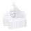 Guantes de jardinería de algodón blanco (12 pares) 4