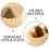 Raindrops  50 Pcs Clock Mechanism Accessories Parts Replacement Golden 4
