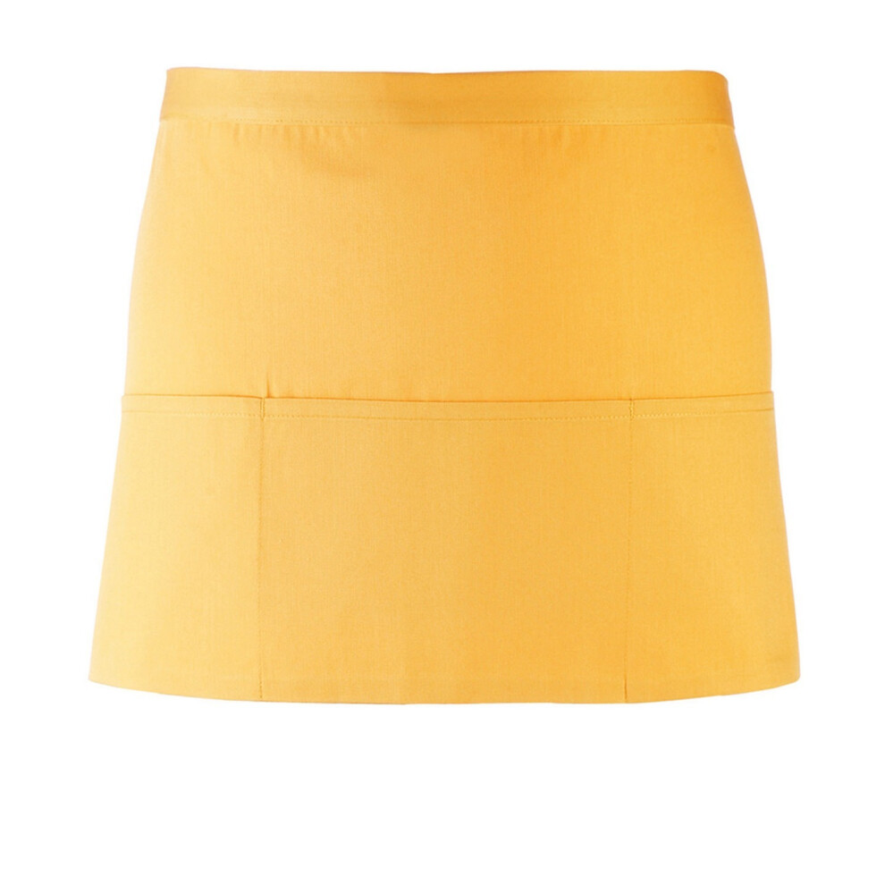 Premier (One Size, Sunflower) Colours 3 Pocket Short Apron