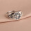 Partyschmuck, verstellbare Ringe, Retro-Stern-Design, 7