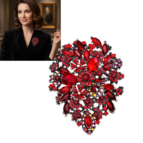 Belle broche délicate en forme de fleur, parfaite pour les-SS1 2