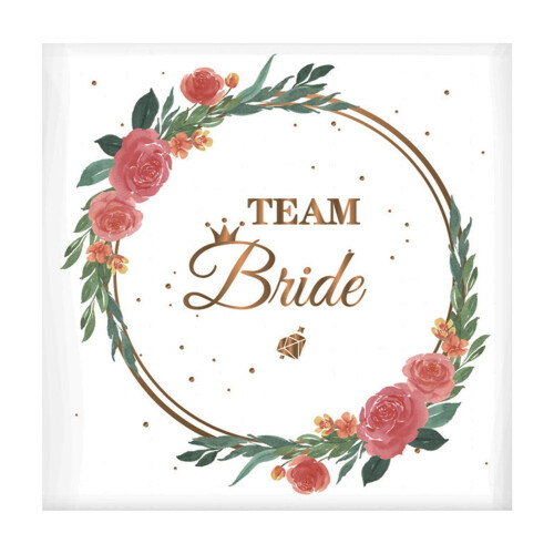 Flower Party Napkins Disposable 20-Pack 1
