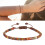 Armband med naturstenspärlor och justerbart vaxrep 2