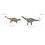Figurine dinozauri din plastic, 12 buc. – Educative multicolore 2
