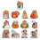 Καρφίτσα Capybara από κράμα αλουμινίου, 2,54x3,05εκ. 4