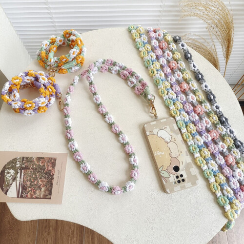 Macrame Crossbody Lanyard Strap 120cm 2