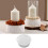 Modieus huis stevige siliconen sleutelhanger mal set 2