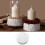 Modieus huis stevige siliconen sleutelhanger mal set 5