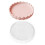 Pack of 1 Easy Release Dishwasher Friendly-lace. plate. 1