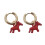 Boucles d'oreilles pendantes en forme de cheval-Couleur or 1