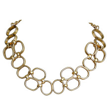 Western Styles Metal Geometric Tassels Collarbone-Gold X704