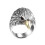 Bird Ring Vintage Look Adjustable Size Copper Materials Finger 1