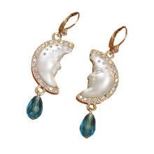 Beautiful Vintage Pearls Necklace and Earrings Gift Set-earring